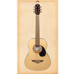 Ranchero 3/4 Size Steel String Acoustic Guitar