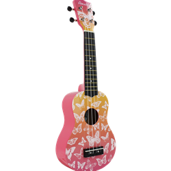 Amahi Tropical Series Sunset Mariposa Soprano Ukulele